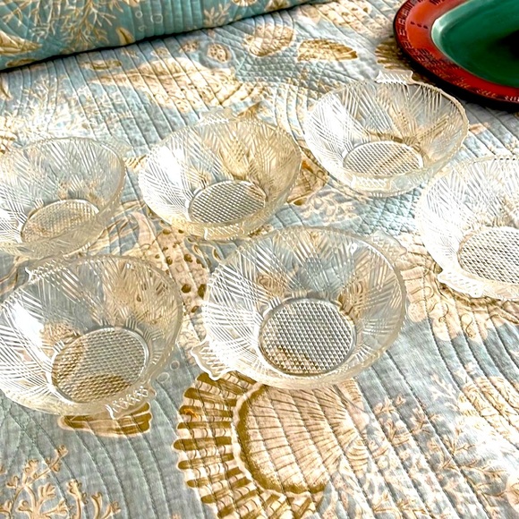 Unique Vintage Dining This Listing Is For A Set Of Six Vintage Cut